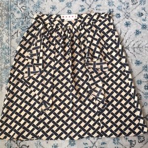 Vintage Marni Silk Skirt Sz 6